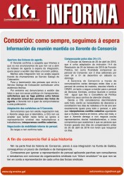 Consorcio: como sempre, seguimos á espera